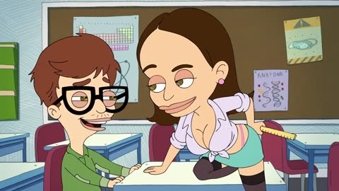 Big Mouth 01x10 Pornofuga - Spanking