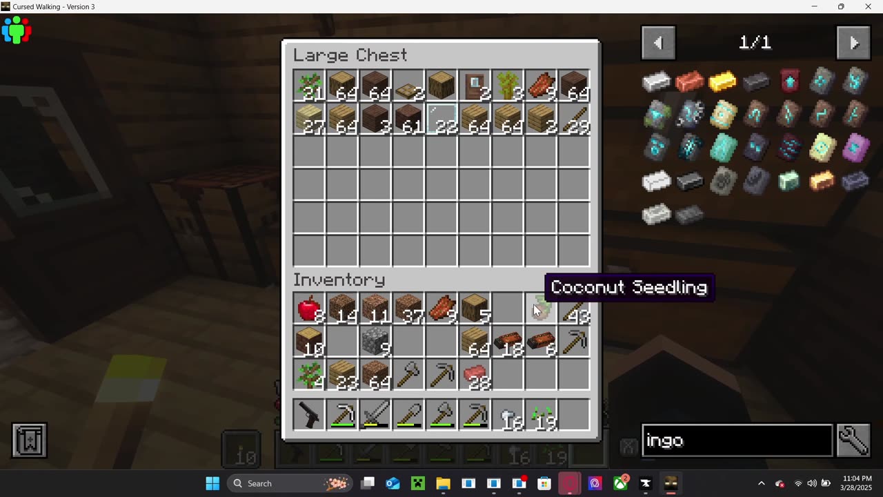 [Full Gameplay #116 -2025] Minecraft: Cursed Walking - Season 2025(Ep03)