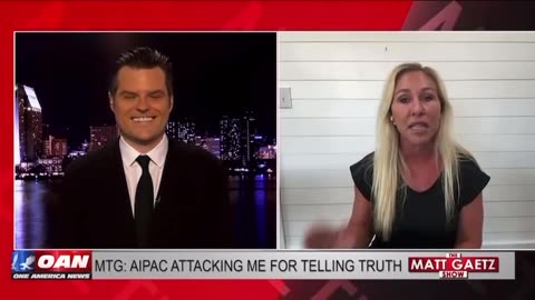 Rep. Marjorie Taylor Green "AIPAC is attacking me"