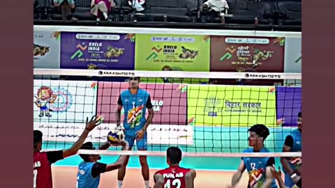 Volleyball players fire 🔥 champion