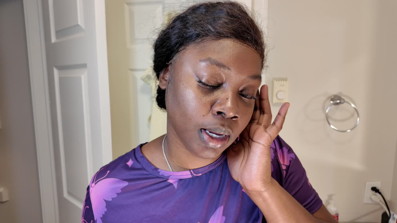 GRWM FOR WORK MONDAY MAKEUP AND WIG INSTALL