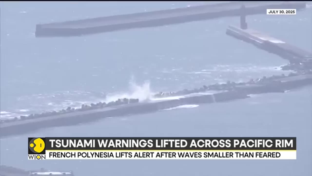 Tsunami Warnings Downgraded After Quake Hits Russia's Far East|sunmax966