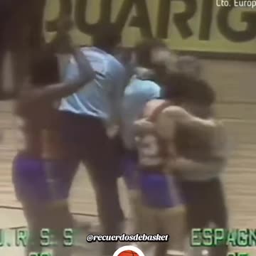 SUPER EPI 💪🏀 "URSS vs España" Semifinal EuroBasket 1983