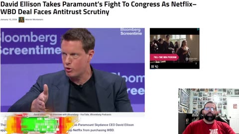 David Ellison Taking WBD And Netflix Bid Battle To Congress