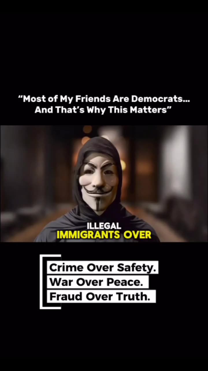 Most of My Friends Are Democrats… And That’s Why This Matters”