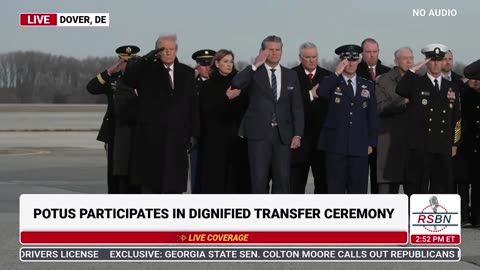 WATCH: President Trump and Secretary Hegseth Participate in a Dignified Transfer Ceremony - 12/17/25