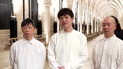 Issey Miyake reimagines formal menswear at Paris show