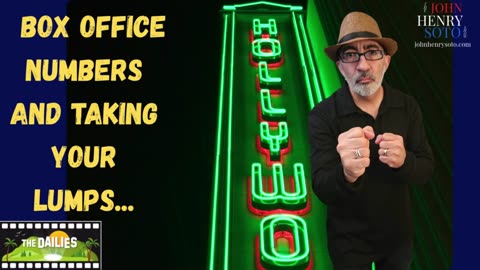 Box Office and Taking Your Lumps...