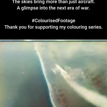 Wings of Destruction Early Remote-Controlled Bomb #ColourisedHistory