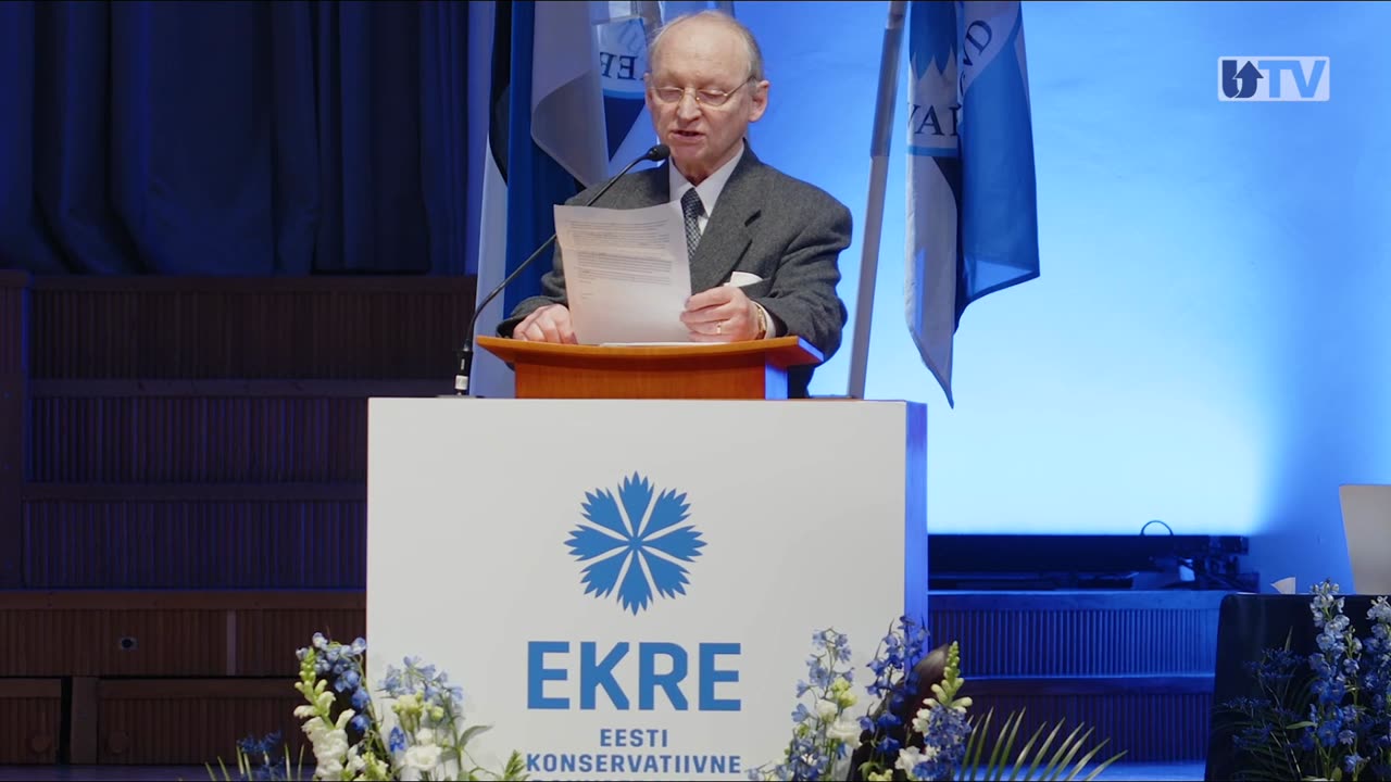 Toivo Tasa loeb ette EKRE kongressi avalduse