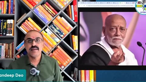 Morari Bapu Controversy: धर्म नहीं अधर्म के रास्ते पर मोरारी बापू! |@Indiaspeakdaily | Sandeep deo