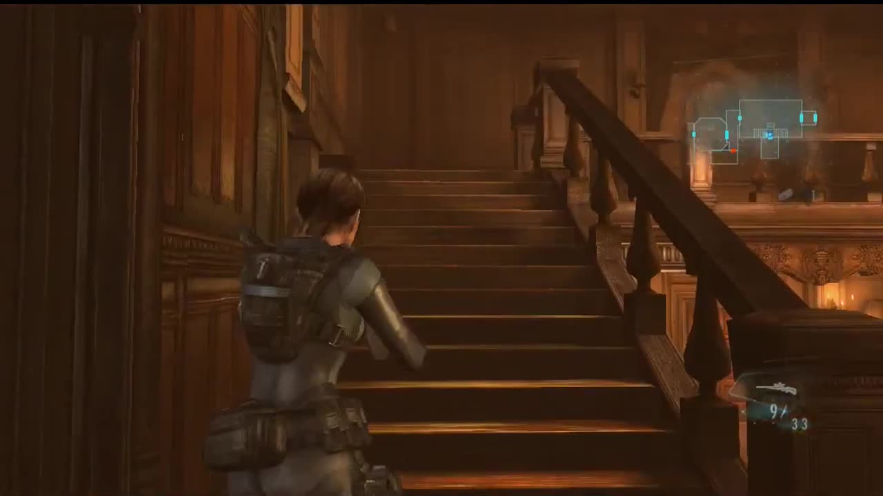 Resident Evil Revelations PC Gameplay Part 8,REGIA SOLIS RACHEL AGAIN.