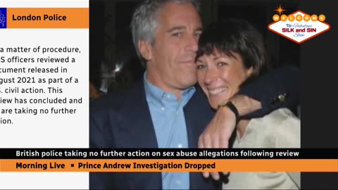 London police ignore ties between Prince Andrew and Epstein
