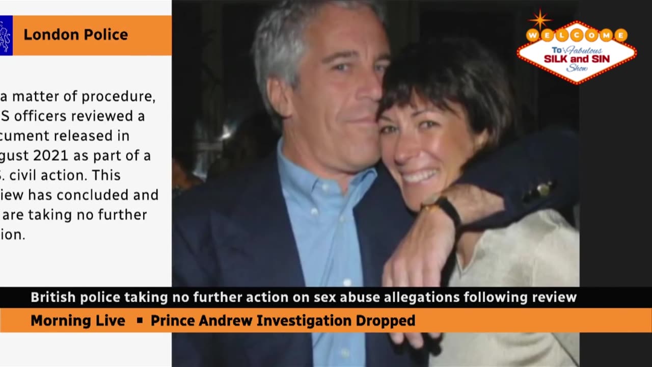 London police ignore ties between Prince Andrew and Epstein