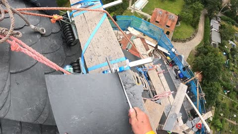 Anfang und Endort - Teil 18 - 24.07.2025 - Schuppendeckung Wasserturm Paunsdorf