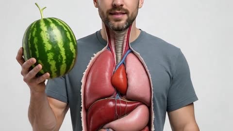 You can't eat vegetables and fruits together, it's harmful