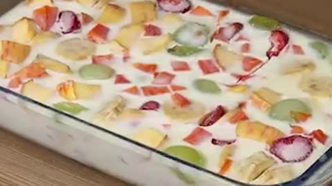 Postre de frutas