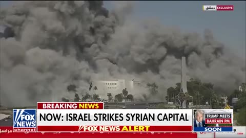 BREAKING: Israel strikes Syria's capital | sunmax966