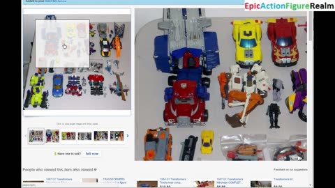 The 2016 eBay Listing Of The Transformers Armada Action Figure Lot Revealed