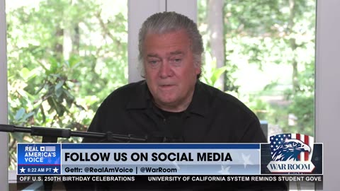 BANNON SAYS ONLY A FOREIGNER COULD DO THIS