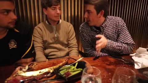 Eating A $10,000 Golden Steak (24k Gold)
