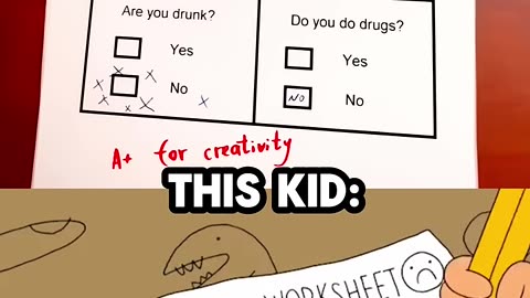 This kid is a genius 😳😂