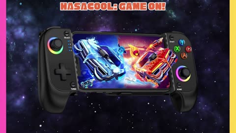 HASACOOL Mobile Gaming Controller – Precision, Power & Performance! #HASACOOL #games On!