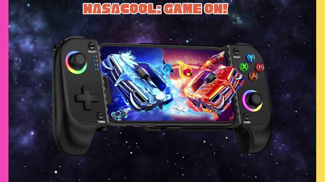 HASACOOL Mobile Gaming Controller – Precision, Power & Performance! #HASACOOL #games On!