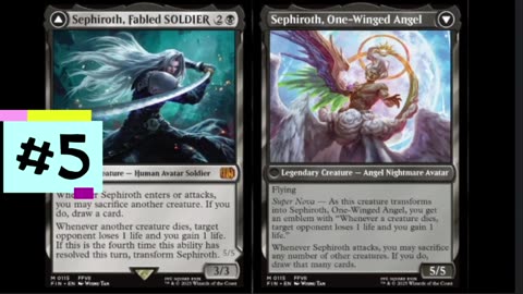 Best 5 cards for Standard from Final Fantasy MTG