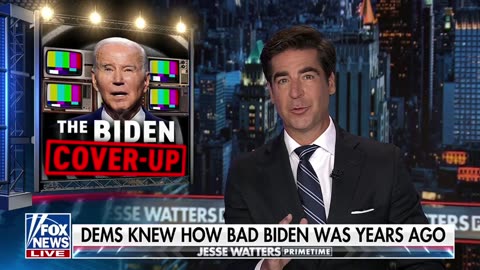 Joe was even worse, according to Jesse Watters.