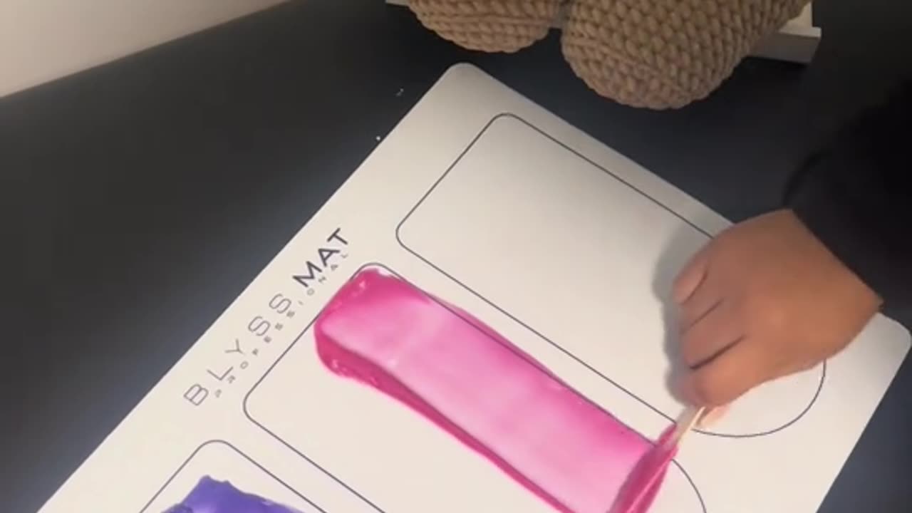 Practicing Wax Application on Parchment Paper | Sexy Smooth Hard Wax | @waxbyelisa