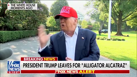 President Trump Says Illegals Should Learn How to Run From Alligators