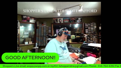 MY102.3FM SHOPPER'S LINE WITH SCOTT GAFFORD