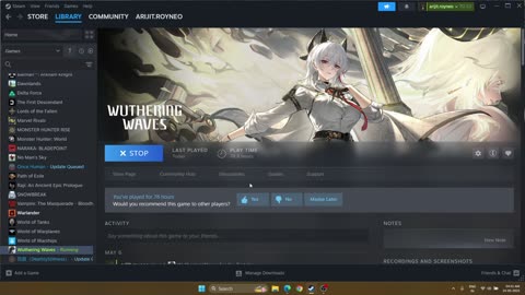 Wuthering waves Live Stream