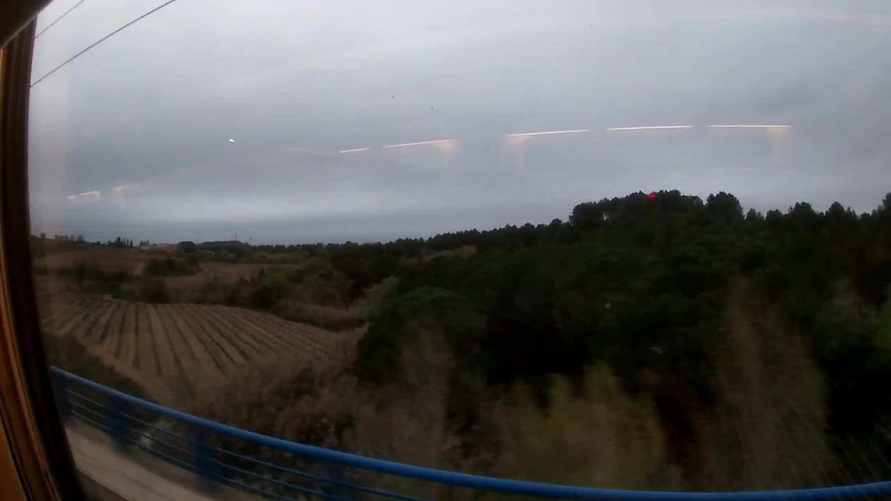 Barcelona to Madrid high speed train journey