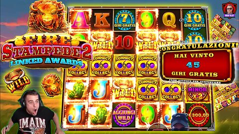 Bella partita alla FIRE STAMPEDE 2🐃 - LINKED AWARDS🐃 | ANSO SLOT ONLINE