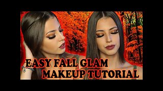 EASY FALL GLAM MAKEUP TUTORIAL