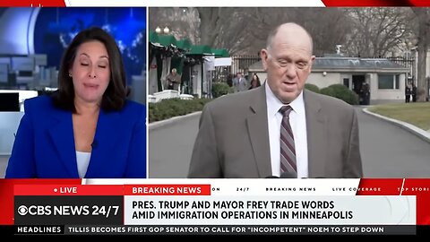 Border czar Tom Homan in Minnesota as Trump reacts to Rep. Ilhan Omar attack