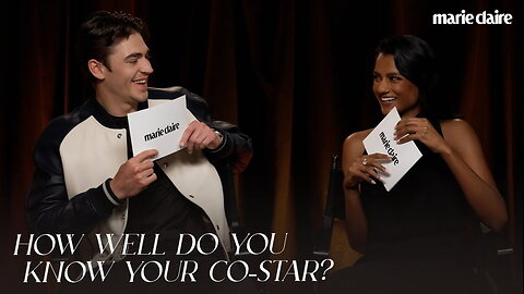 How Well Do 'Picture This' Stars Simone Ashley & Hero Fiennes Tiffin Know Each Other? | Marie Claire