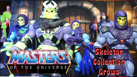 Toy Ramblings: The Skeletor collection grows. 200X, TMNT, Orgins, Masterverse.