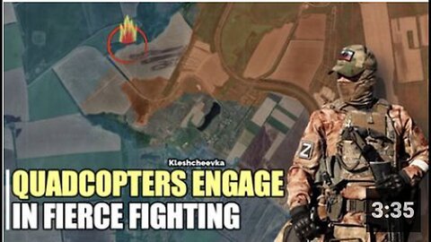 "Russian Control of Kleshchevka Expands with Quadcopter Strikes"