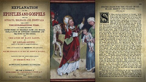 St Blaise {February 3} 📖🎧