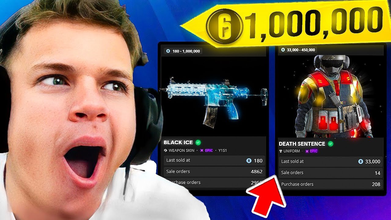 I Spent $10,000 On The RAREST Skins in Rainbow Six Siege