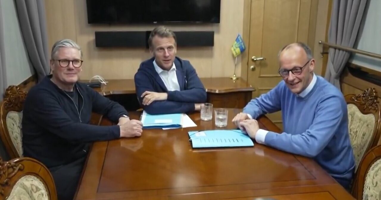 Macron Suffers Embarrassing Moment During Train Ride Into Ukraine