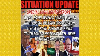 SITUATION UPDATE 8/4/25 - Juan O Savin Reveals Coming Events With Russia, Ricardo Bosi