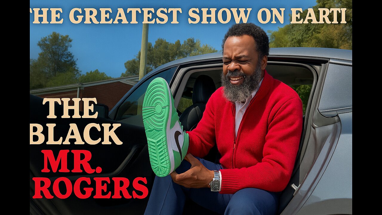 The Greatest Show on Earth: Black Mr Rogers - Brought to you by $GMAC & $GANGGANG Gemach AI GDex.Pro