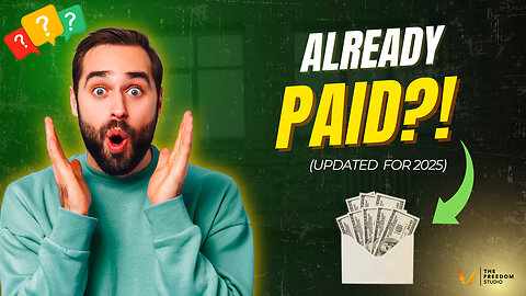 YOUR BILLS ARE PREPAID AND CONTAIN A CHECK [2025 EDITION]