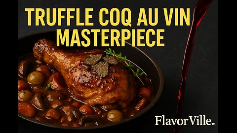 Truffle Coq au Vin Masterpiece