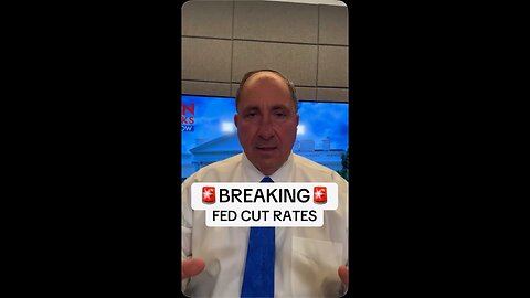 🚨BREAKING: FED CUT RATES!