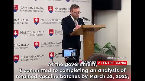 Peter Kotlár, Slovak, Government Commissioner, MP: “Vaccinated are Genetically Modified Organisms.”